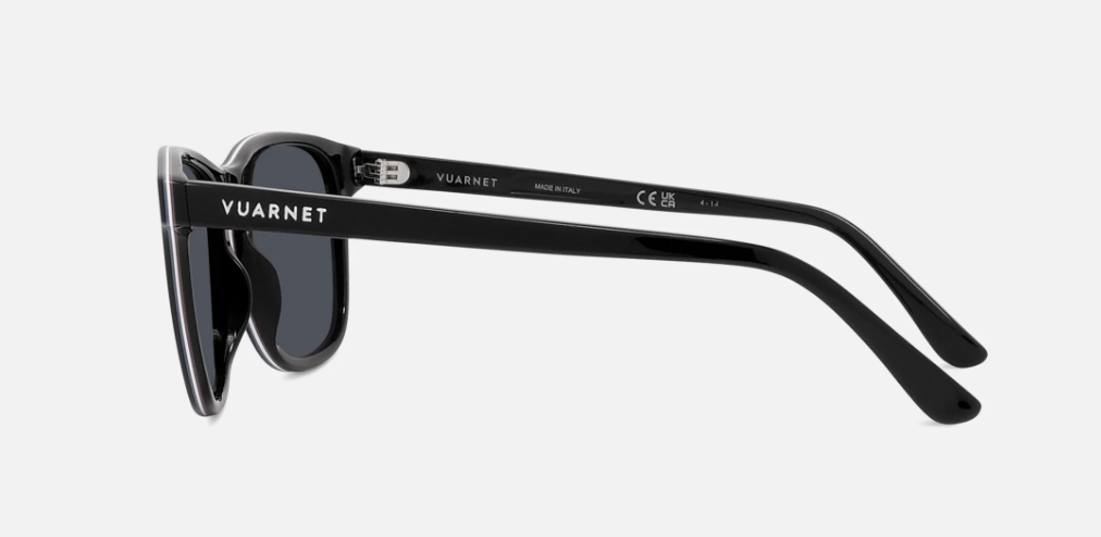 Vuarnet - Belvedere 03 - VU40012I (Black - Flag / Grey Polarlynx)