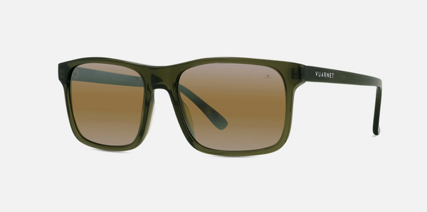 Vuarnet VL1602 Sunglasses - Dark Havana & Gun Metal Frame With Brown Lenses (60mm)